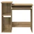 Radni stol s policama boja hrasta artisan 84x40x78 cm drveni