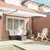 Povlačivi tende Bijela 350 x 250 cm 100% Poliester i Aluminij