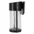 LED solarna zidna lampa LED/3,7V 300 mAh IP44 crna