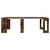 Blagovaonski stol 240 x 85 x 75 cm Konstruirano drvo