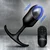 Heavy Hitters Vibrating Weighted Silicone Anal Plug Large Black