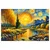 Slika sonce nad reko - 120x80