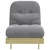 Futon na razvlačenje s madracem 70 x 206 x 11 cm od borovine
