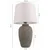 Opviq Stona lampa YL701, 29,5x22x50 cm, Sivo-bela