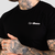 GymBeam Muška majica TRN Fitted Black
