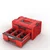 Predalni modul QBRICK SYSTEM PRO Drawer 2 Toolbox 2.0 Profi Expert Red Ultra HD Custom 65590