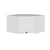 Hanah Home Kuhinjski element Kale Corner, 74x45x54 cm, Beli