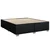 Vidaxl Box spring postelja z vzmetnico črn 200x200 cm blago
