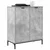 Kreveta Betonski sivi 69,5 x 33 x 82 cm Konstruirano drvo