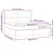 vidaXL Box spring postelja z vzmetnico temno zelena 160x200 cm žamet