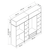 Hanah Home Ormar Kale - 7520