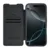 Maska za telefon na preklop Nillkin Qin Prop za iPhone 16 Pro (Plain Leather), Crna