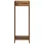 Stalak za biljke s policom 2 pcs Staro drvo 30 x 30 x 80 cm