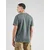 Vintage Industries Majica Devin bazaltno siva