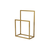 Hanah Home Stalak za garderobu Ged-032-A, 25x60x90 cm, Zlatne boje