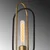 Opviq Stona lampa E27 Socket, Crno-Zlatna