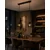 Luster na sajli SOLO BLACK 2xE27/60W/230V