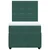 Vidaxl Box spring postelja z vzmetnico temno zelena 90x200 cm žamet