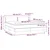 Vidaxl Box spring postelja z vzmetnico temno rjava 180x200 cm blago