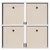 Kreveta s ladicama Bijelo 68,5 x 32 x 67 cm