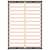 Okvir za krevet od masivnog drva crni 180 x 200 cm bračni