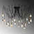 Opviq Kabluni MR 920 Luster, Crni