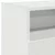TV ormarić s LED svjetlima bijeli 120 x 30 x 50 cm