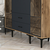 HANAH HOME Garderober Kumsal PTP Walnut Anthracite