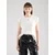 BOSS Bluza C_Irnette naravno bela