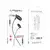 COMICELL Handsfree slušalice Superior CO-BM61 univerzalne 3.5 mm crne