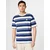 Starter Sun Stripes Oversize T-Shirt Navy Blue/VintageBlue/Light White