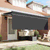 Povlačivi tende Antracit 350 x 200 cm Poliester i aluminij