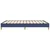 vidaXL Posteljni okvir moder 140x200 cm blago