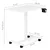ModernHome mobilni podesivi sto za laptop 70 × 48 cm, visina 71,5–112 cm, beli