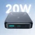 Power bank Joyroom JR-W020 20W 10000mAh MagSafe za brezžično polnjenje + USB-C - USB-C kabel - črn