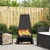 Kamin Crna 60 x 35 x 100 cm Čelik