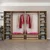Hanah Home Garderober Kale-7671, 270x210x52 cm, Braon