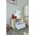 Hanah Home Noćni stočić Nisan 1600-025, 60x42x45 cm, Smeđi