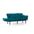 Atelier del Sofa Trosed na razvlačenje Nitta 185x85x70cm Petrolej