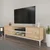 Hanah Home TV komoda Eslem, 120x43.6x29.6 cm, Hrast