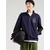 GUESS Majica HARRIS temno modra/bela