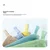 King Shore Set peškira, 25.5x48cm, 2 komada, Roze-plavi