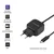 Qoltec stenski polnilnik 17 W | 5 V | 3,4 A | USB + USB tipa C