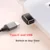 Soaiy Mikrofon V6 Lavalier, Type-C na USB, Crni