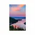 Plakat jezero ob sončnem zahodu - 30x45 silver
