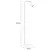Opviq Podna lampa Ugur-6051, 120 cm, 1W LED, Crna