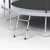 Trampolin Rebel Active PRO 12 ft/366 cm, zaščitna mreža, lestev