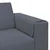 Kauč za dnevni boravak 3 pcs Tamno siva 250 x 188 x 76 cm