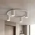 Brilagi - LED RGBW prigušiva stropna svetiljka SELE 4xGU10/6,5W/230V bela