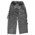 Moške jeans baggy hlače AFFLICTION - DECIMATION - washed sive - AWV30196-BK